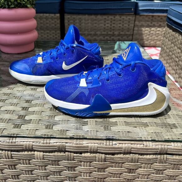 Nike Other - Nike Zoom Freak 2 “Royal Gold” Giannis Antetokounmpo Signature Shoe Kids 5.5Y